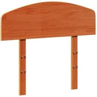 vidaXL Kopfteil Wachsbraun 100 cm aus massivem Kiefernholz - Klassisches Kopfteil aus massivem Kiefernholz, das deinem Schlafzimmer Stil verleiht und eine robuste Rückenlehne für komfortables Lesen bietet.