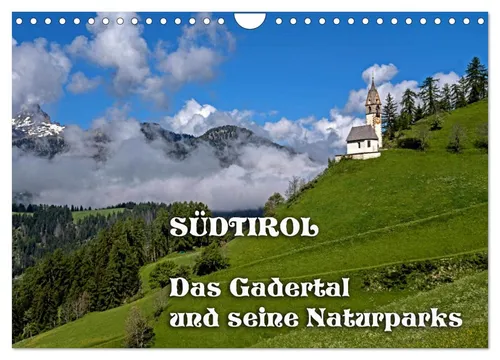 Südtirol - Das Gadertal und seine Naturparks (Wandkalender 2026 DIN A4 quer), CA