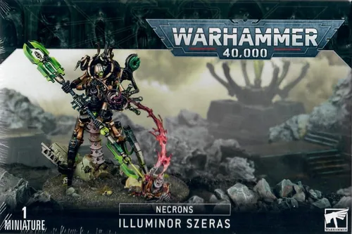 Games Workshop Warhammer 40.000 Necrons Illuminor Szeras - Detailreiche Spielfigur der Necrons, ideal für Sammler und Tabletop-Spieler, bringt strategische Tiefe ins Spiel.
