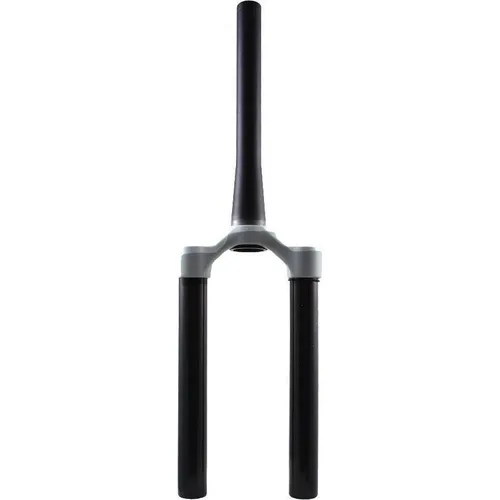 Fox Service Set: 2020 32 27.5 & 29in 80-100 SC Black Ano Gloss White Alum 14mm OS (44 Rake) CSU (100 mm, Luft) (820-12-222-KIT)