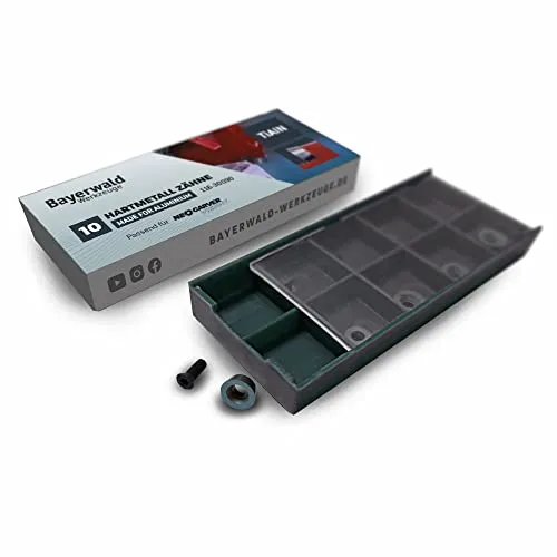 Bayerwald Neo Carver - 10x TiAlN Ersatzzähne mit Schrauben