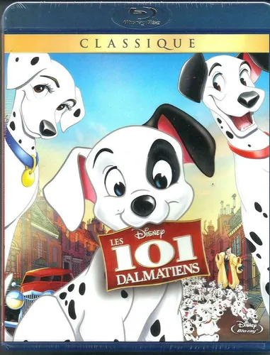 Blu ray “Les 101 Dalmatiner 