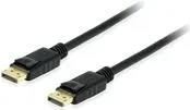 Equip DisplayPort 1.4 8K/60Hz Kabel 10m - Video Kabel für beeindruckende 8K-Auflösung bei 60Hz, ideal für Gamer und Grafikprofis, sorgt für gestochen scharfe Bilder und flüssige Bewegungen.