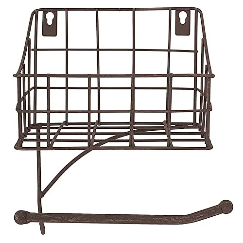 Toilettenpapierhalter Braun von Macosa Home