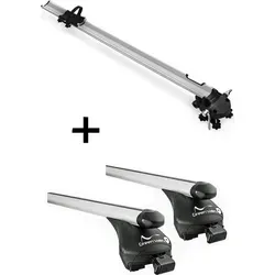 Fahrradträger Bike Pro + Relingträger Quick L für BMW Serie 2 Active Tourer