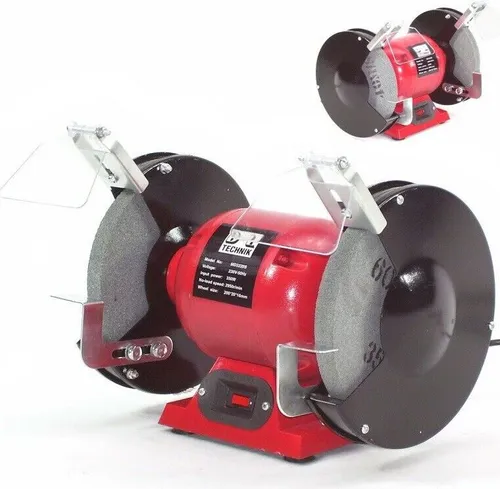 Doppelschleifer 200mm Doppelschleifmaschine Schleifmaschine Schleifbock 56080