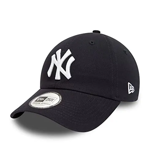 New Era 9TWENTY Cap League Essential New York Yankees - Unisex Baseballkappe in navy, verstellbar und ideal für Freizeit und Reisen, aus hochwertiger Baumwolle für optimalen Tragekomfort.