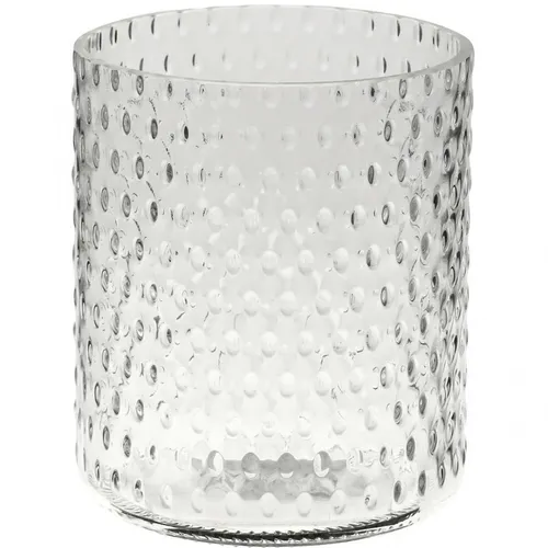 Windlicht Glas Vase rund Ø11,5cm H13,5cm Deko