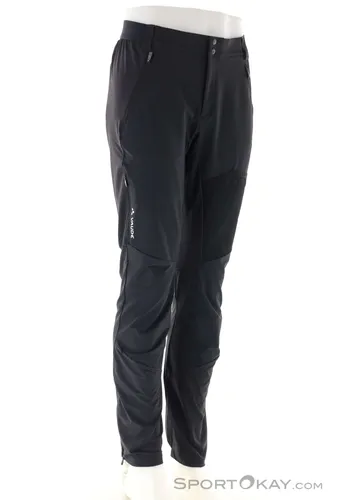 VAUDE Men's Scopi Pants III – Black Uni 46 - Wanderhose mit winddichtem Material, elastischem Bund und praktischen Ventilationsmöglichkeiten für optimalen Tragekomfort beim Wandern.