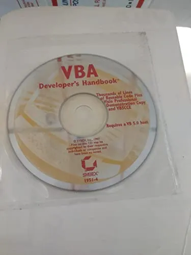 VBA Developer's Handbook, w. CD-ROM