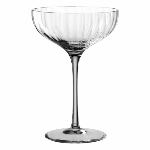 Leonardo Champagnerschale Poesia Sektschale Champagnerglas Glas Grau 260 ml