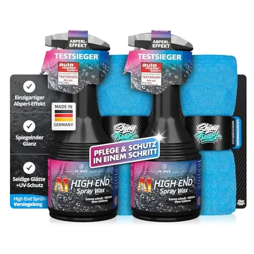 Autowäsche Set: Waschset Sonax Glanzshampoo Konzentrat (500ml) + Schmutzsieb + Mikrofaser Autowaschhandschuh