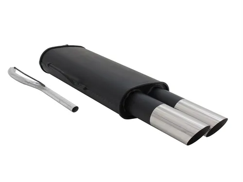 Novus Sportauspuff für VW Passat 35i 2x76mm MS-Design - Schalldämpfer mit sportlichem Klang, optimiert für Leistung und Style, ideal für VW Passat 35i.