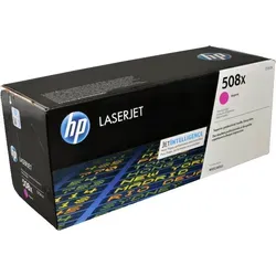 HP Toner CF363X 508X Magenta - Original Toner für bis zu 9.500 Seiten, ideal für HP Color LaserJet Drucker
