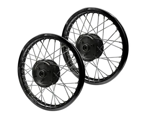 Craftride Satteltasche 2er-Set Speichenrad Felge Alu für Simson S51 S50 S70 Schwalbe KR51 AF1