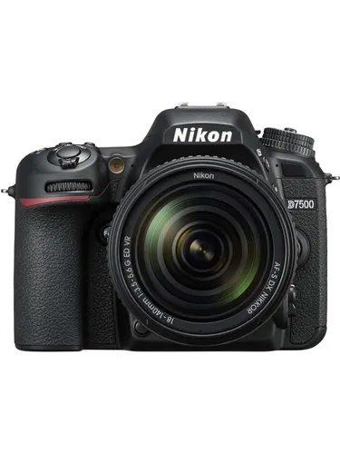 Nikon D7500 Digital SLR mit AF-S DX 18-140mm - 20,9 MP, 4K UHD-Video, herausragende Bildqualität für kreative Projekte und Hobbyfotografen