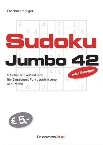 Sudokujumbo 42: 5 Schwierigkeitsstufen - für Einsteiger, Fortgeschrittene und Profis