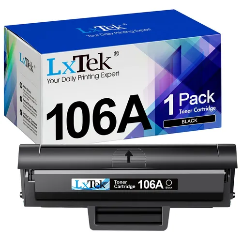 LxTek 106A Kompatible Tonerkartusche Ersatz für HP 106A Toner kompatibel für HP Laser 107a 107r 107w MFP 135a 135r 135w 135wg 137fnw 137fwg (Schwarz)