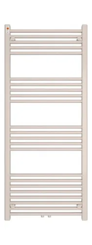 MERT Badheizkörper 600x1400 mm, Mittelanschluss - Heizkörper in Verkehrsweiß RAL 9016, aus robustem Stahl, bietet effiziente Wärmeleistung und ist ideal für Zentralheizung, Elektro- und Mischbetrieb.