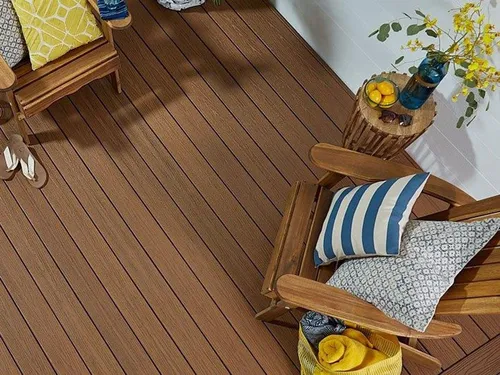 FIBERON Terrassendiele WPC 3,66 m in Braun 20x145 mm – Good Life Serie Tuscan Villa - Die FIBERON WPC-Terrassendiele in Braun bietet eine elegante Holzoptik und ist ideal für Ihre Terrasse. Wetterbeständig, rutschfest und pflegeleicht – für eine langlebige und stilvolle Gestaltung Ihres Außenbereichs.