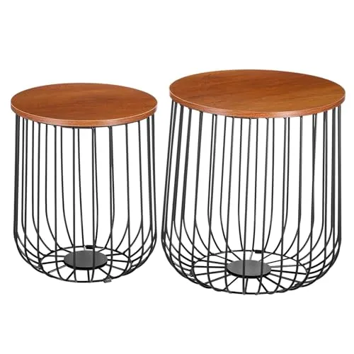 CARO-Möbel Couchtisch ERRANO 2er Set von IDIMEX