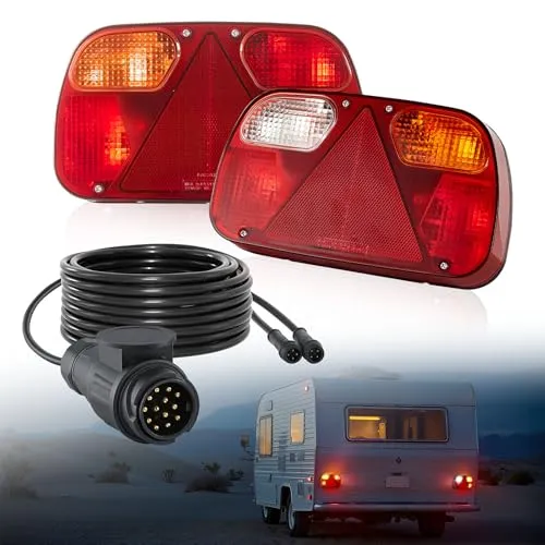 Produktbild VEVOR Anhängerlichter 2 Stk. mit 6 Modi
