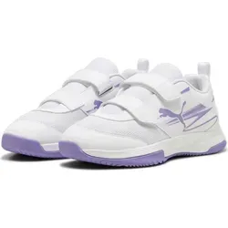 PUMA Varion II V Jr Hallenschuhe für Kinder - Hallenschuhe mit Variofoam-Dämpfung für optimalen Komfort und Variomesh für Atmungsaktivität. Klettverschluss sorgt für sicheren Halt bei schnellen Bewegungen. Ideal für kleine Sportler!