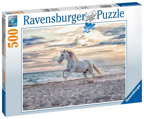 Ravensburger Puzzle 500 Teile Ravensburger Puzzle Pferd am Strand 16586, 500 Puzzleteile