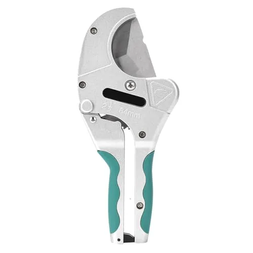 Garosa Rohrschneider für Plastikrohr und Verbundrohre, Schlauchschere mit Ratchet Funktion, 64 mm / 2-1/2 Zoll, Heavy Duty Werkzeug für Kunststoffrohre