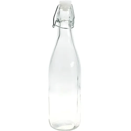Dekoflasche aus Glas für Blumen, Kerzen oder kreative Arrangements, 2 Stück