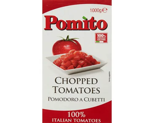 Pomito Saucen, Pomito Tomatenfruchtfleisch in Stücken Tomaten aus Italien 1000g