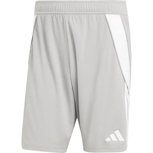 adidas Performance Tiro 24 Short grauweiss, 3XL Herren - Trainingsbekleidung mit weitem Beinabschluss für optimalen Tragekomfort und Bewegungsfreiheit beim Sport.