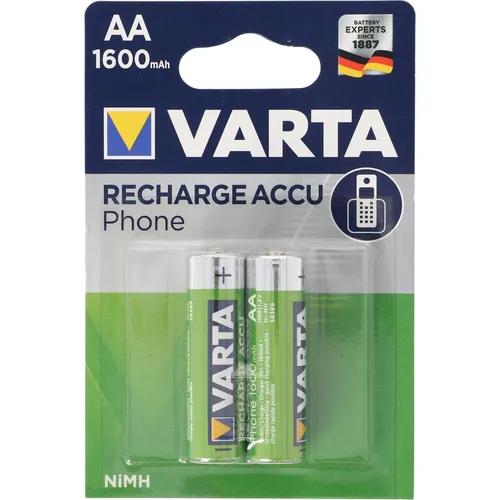 Produktbild Varta Recharge Accu Phone (2 Stk., AA, 1600 mAh)