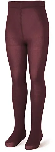 Merry Style Mädchen Strumpfhose aus 3D Microfaser 80 DEN MSGI015 (Ruby, 116-122)