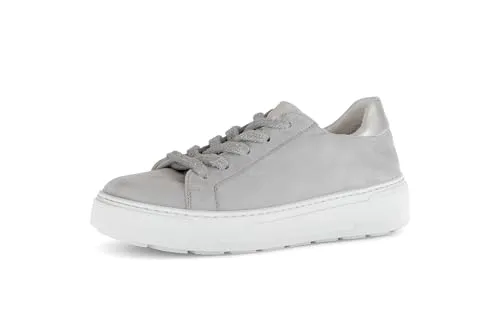 Gabor Damen Low-Top Sneaker - Chunky Sneaker in Lightgrey/Silber - Damen-Sneaker mit Best Fitting Technologie für optimalen Tragekomfort und lässigen Ugly Sneaker Look. Ideal für Freizeit und Alltag.