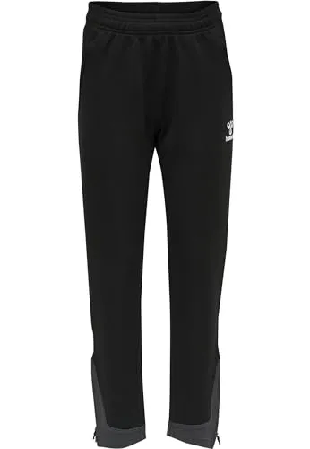 hummel hmlLEAD Poly Trainingshose Kids F7642 schwarz, 14 (164) Kinder