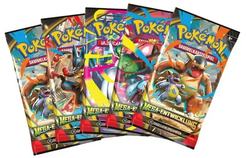 Pokémon Booster-Display Mega-Entwicklung