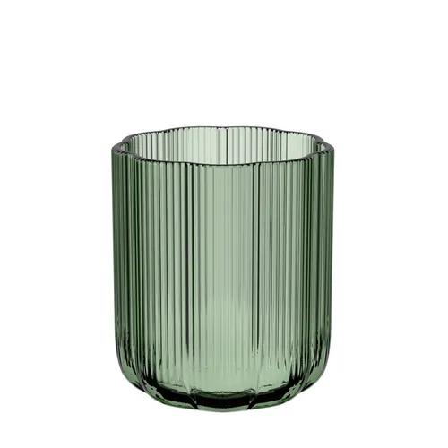 Villeroy & Boch Dekovase Fleur 15 cm – Grüne Glasvase in grün von Villeroy & Boch