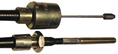 TRAILER POOL Bowdenzug 1.240/1.030 mm, Glocke; Gewinde M 8 AG, Stahl, für Knott-Bremssystem neue Ausführung Knott, Nieper, Schlegl, SKB 9-18, BS83-1030 000000000010459330