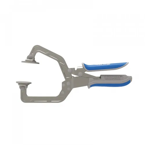 KREG Wood Project Clamp 76 mm Automaxx - Schnellspannzwinge für präzise Holzarbeiten - Werkstatteinrichtung mit Automaxx-Technologie für müheloses und schnelles Spannen von Werkstücken.