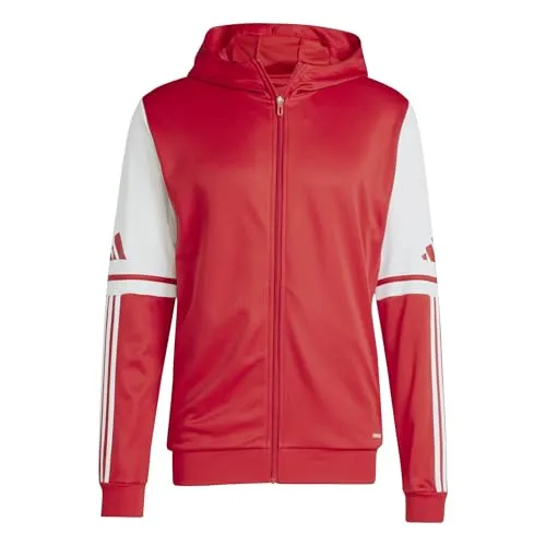 Adidas Herren SQUADRA25 Hoody Team Power red 2/White, XXL Plus Long