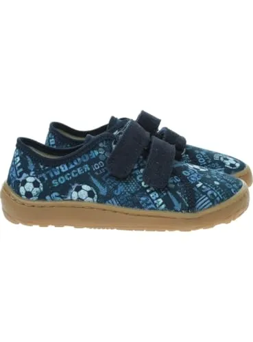 Froddo Barefoot Canvas Blue/Denim Größe EU 31 - Sneaker für Mädchen mit Textil- und Synthetikoberfläche, bieten ein angenehmes Barfußgefühl und eine extra flexible Laufsohle für höchsten Komfort in der Freizeit.