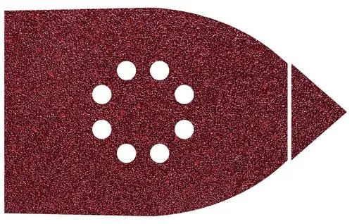 Wolfcraft 1760000 Multischleifpapier-Set mit Klett, gelocht Körnung (num) 80, 120, 240 (L x B) 142mm x 107mm 6St.