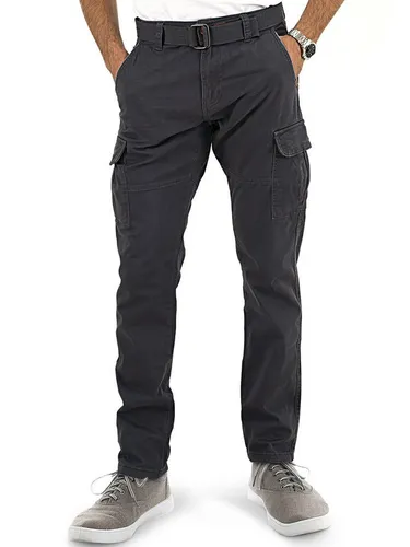 Indicode Herren Cargohose William-Rangerhose - Wanderhose für Herren, ideal für Outdoor-Aktivitäten mit praktischen Cargo-Taschen und bequemem Baumwollmix für optimale Bewegungsfreiheit.