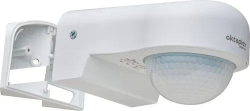 Infrarot Bewegungsmelder 240° - Wetterfester PIR-Sensor - Bewegungsmelder für Außen mit 240° Erfassungswinkel, manuelle Empfindlichkeitseinstellung und Dämmerungssensor. Ideal für Sicherheit und Komfort im Freien.