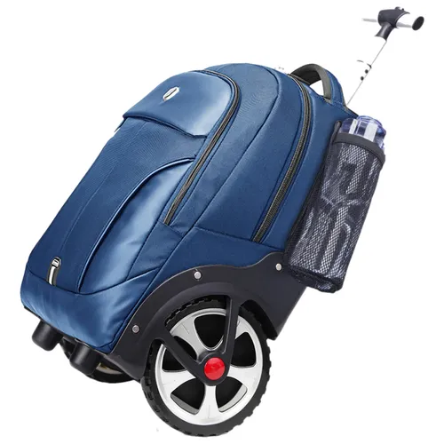 AOKING® 2in1 Trolley und Rucksack 35l - Ideal für mobile Profis - Trolley-Rucksack mit 35L Volumen, Laptopfach und ergonomischem Design für hohen Tragekomfort. Robuste, geräuscharme Räder und wasserabweisendes Material machen ihn zum perfekten Begleiter für Reisen und Alltag.