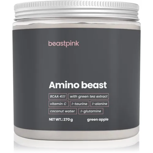 BeastPink Amino Beast Förderung des Muskelwachstums Geschmack Green Apple 270 g