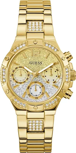 Guess Damen Uhr Armbanduhr HARLOW GW0950L2 Edelstahl gold von GUESS