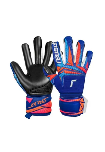 REUSCH Kinder Handschuhe Attrakt Infinity Evolution NC Junior - Die Reusch Attrakt Infinity Evolution NC Junior Torwarthandschuhe bieten jungen Torhütern optimalen Grip und Komfort. Mit langlebigem Grip-Infinity-Belag und elastischem Bund sind sie ideal für Training und Spiel.