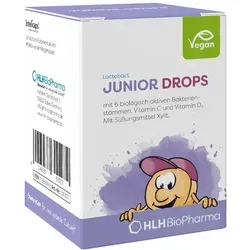 Produktbild LACTOBACT Junior Drops Lutschtabletten